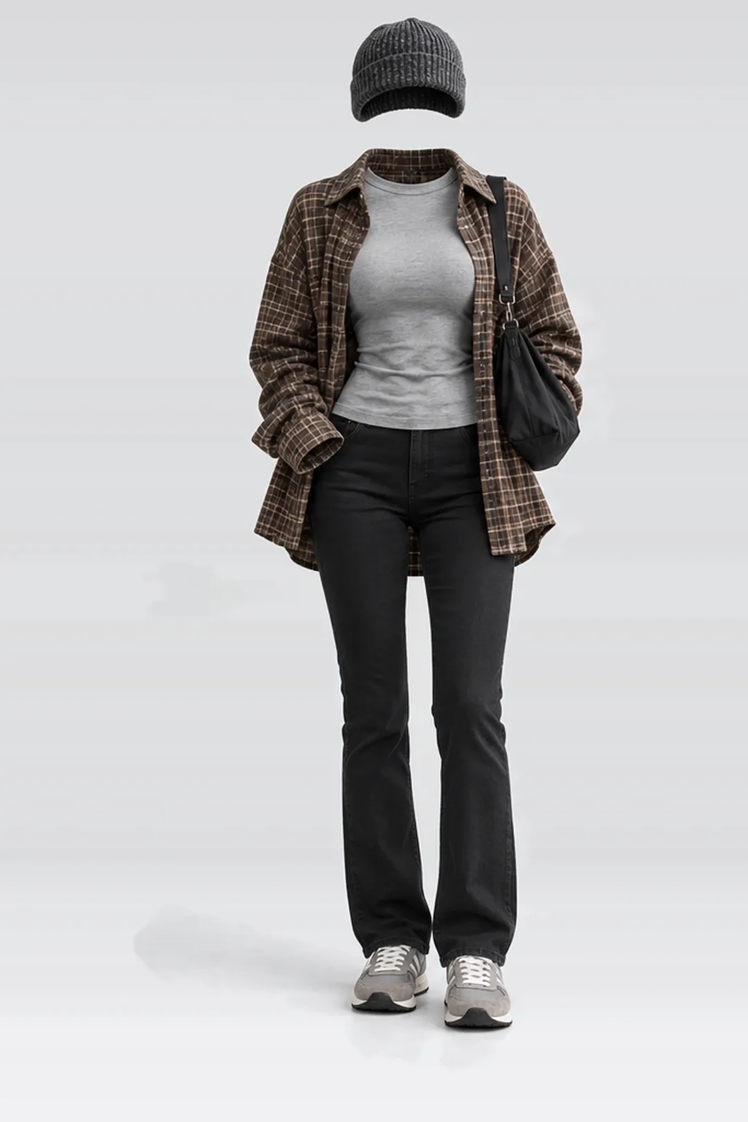 Brown shirt + jacket