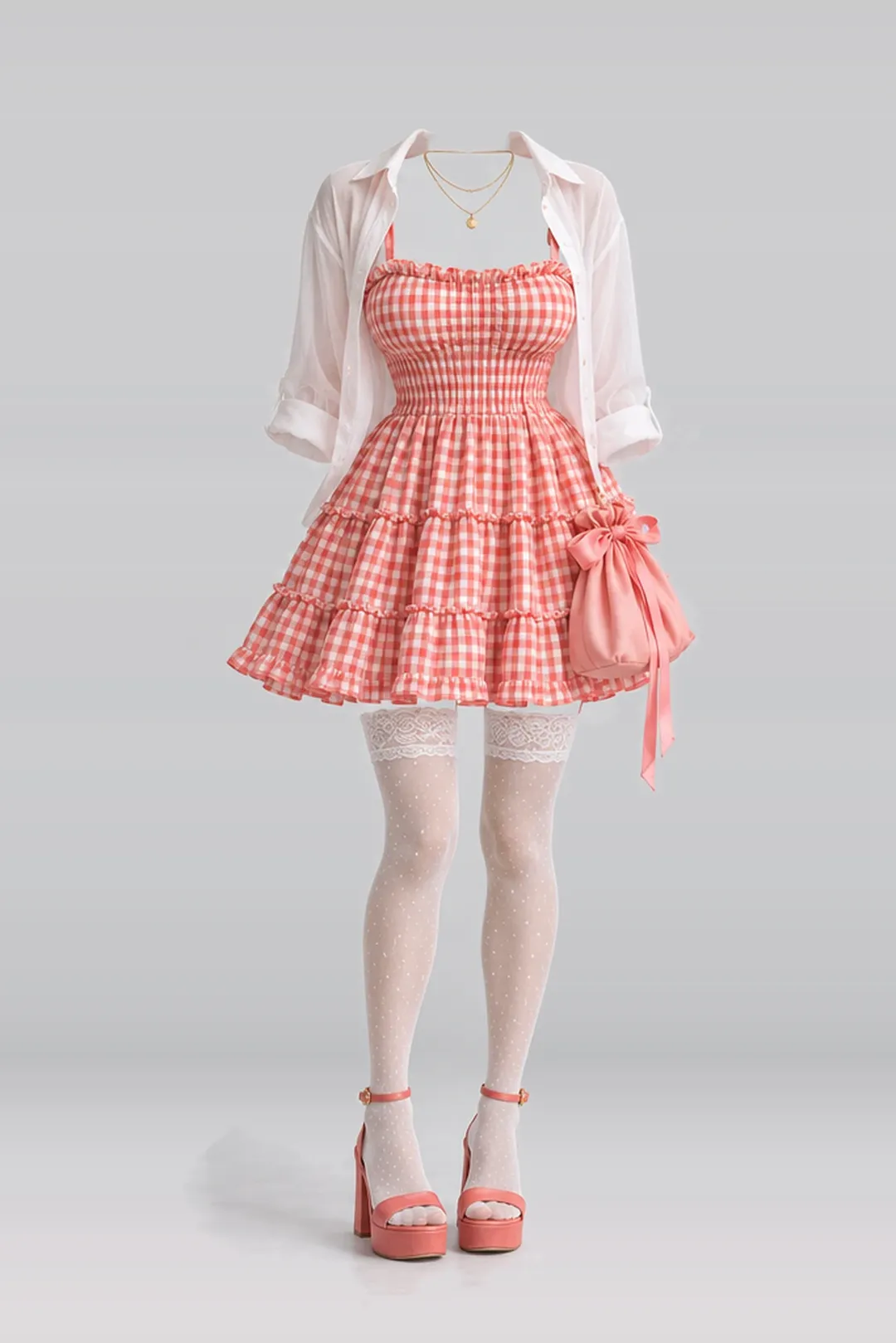 Dress + shirt