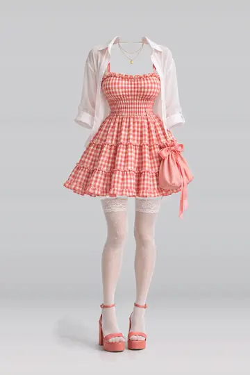Dress + shirt