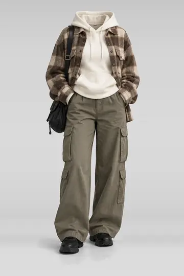 Brown beige shirt + jacket