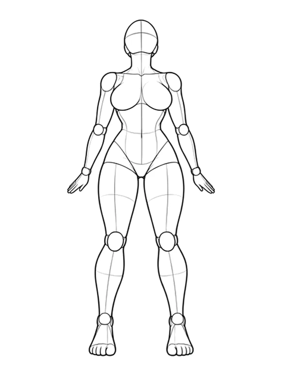 Standing, arms behind back, chest out