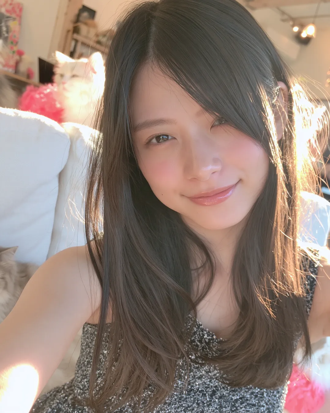 半长发 · 生活照