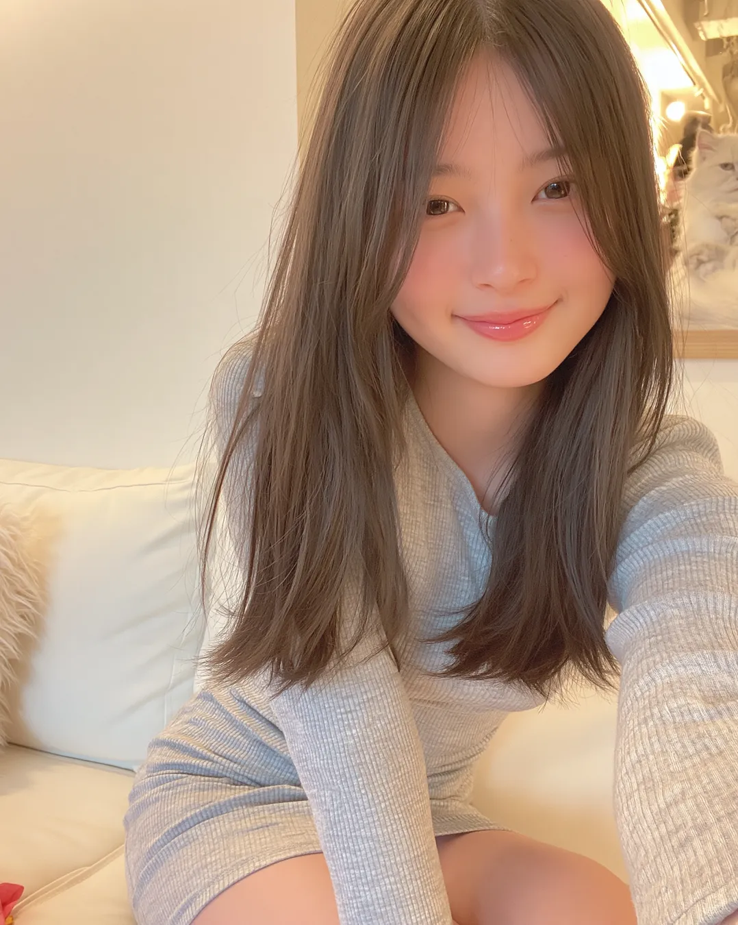 半长发 · 生活照