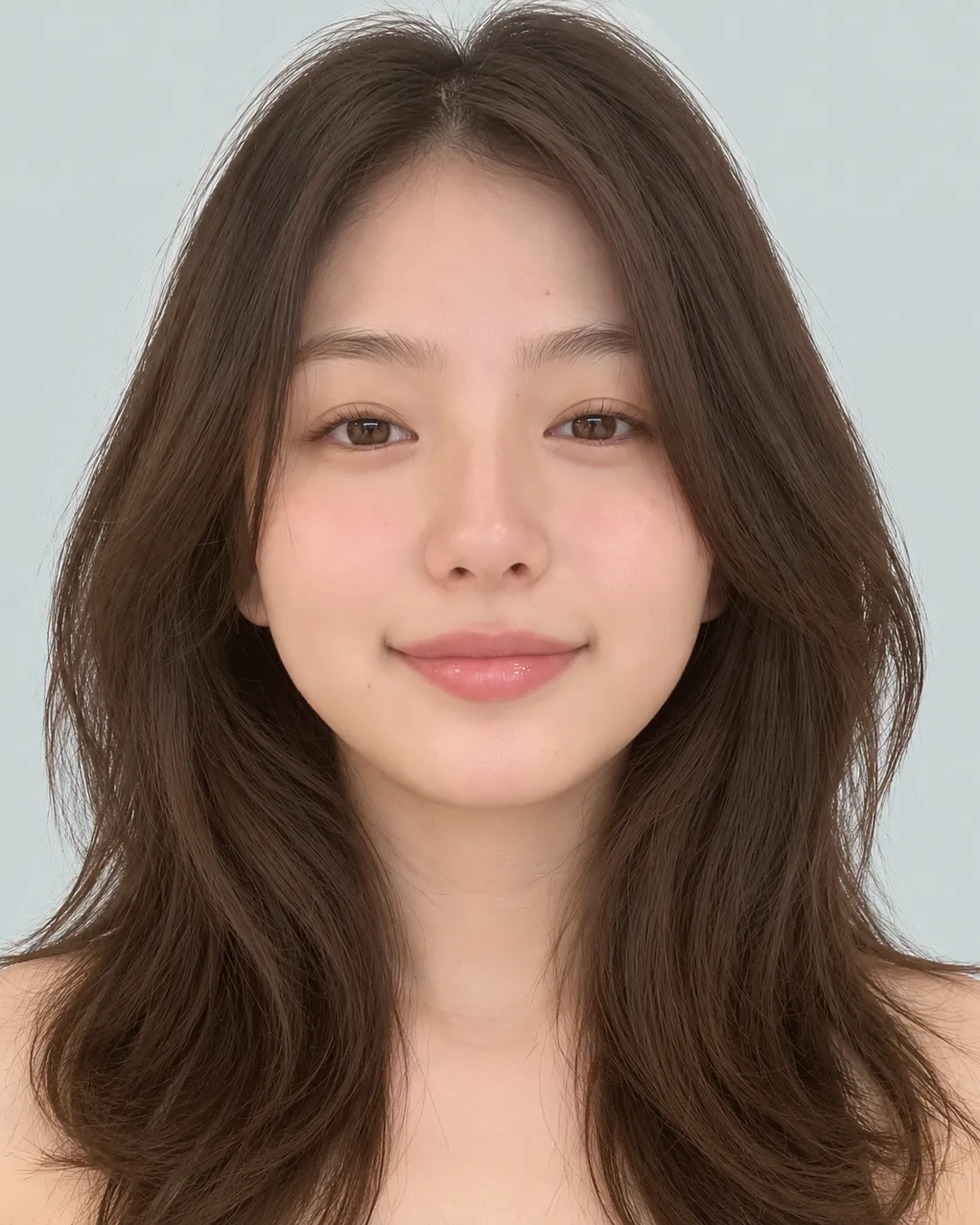 韩式螺旋烫半长发