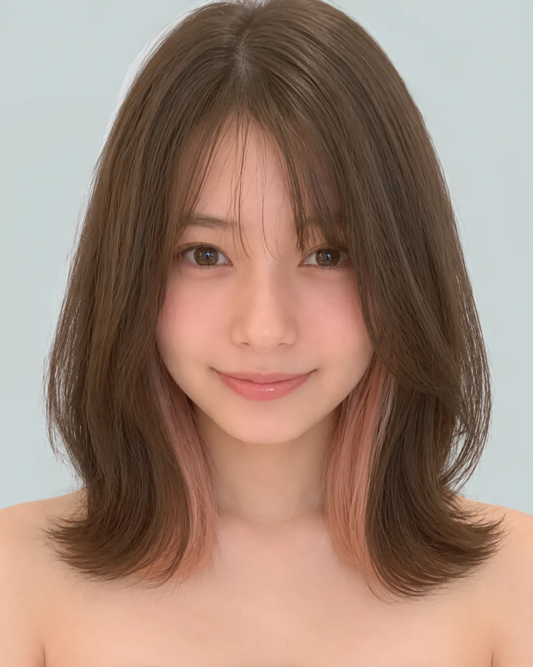 收腰波波（内层挑染）