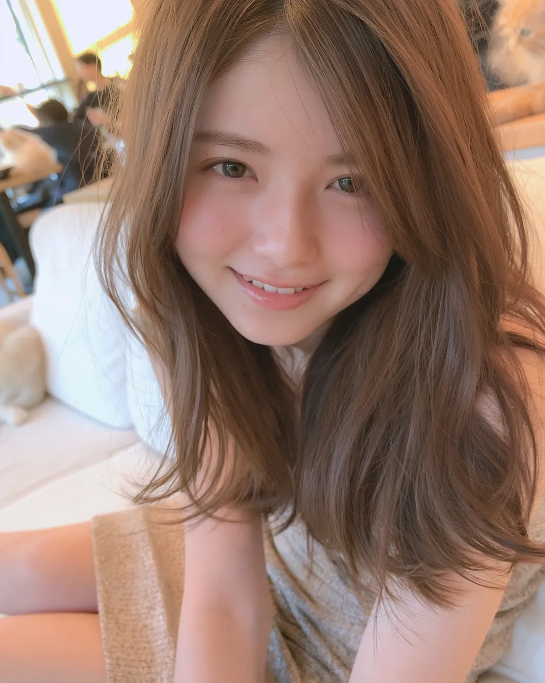 半长发 · 生活照