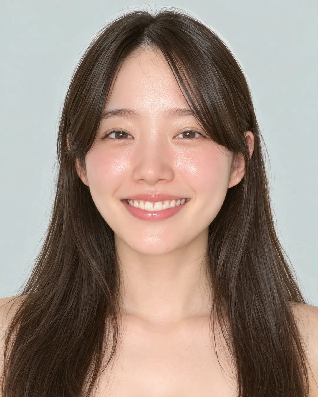 长发 · 正脸
