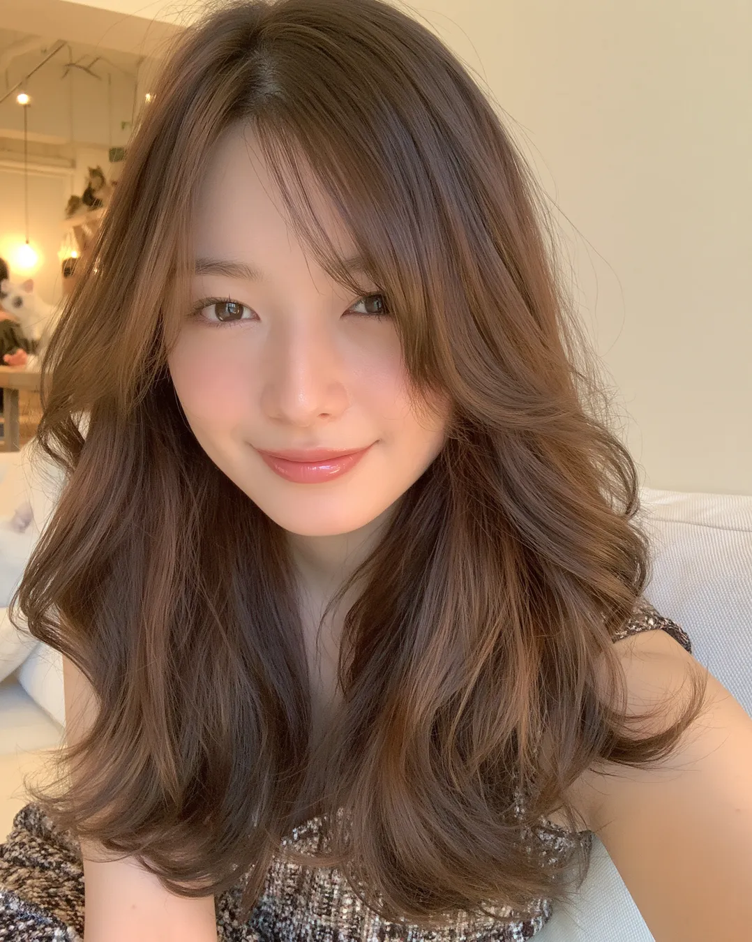 半长发 · 生活照