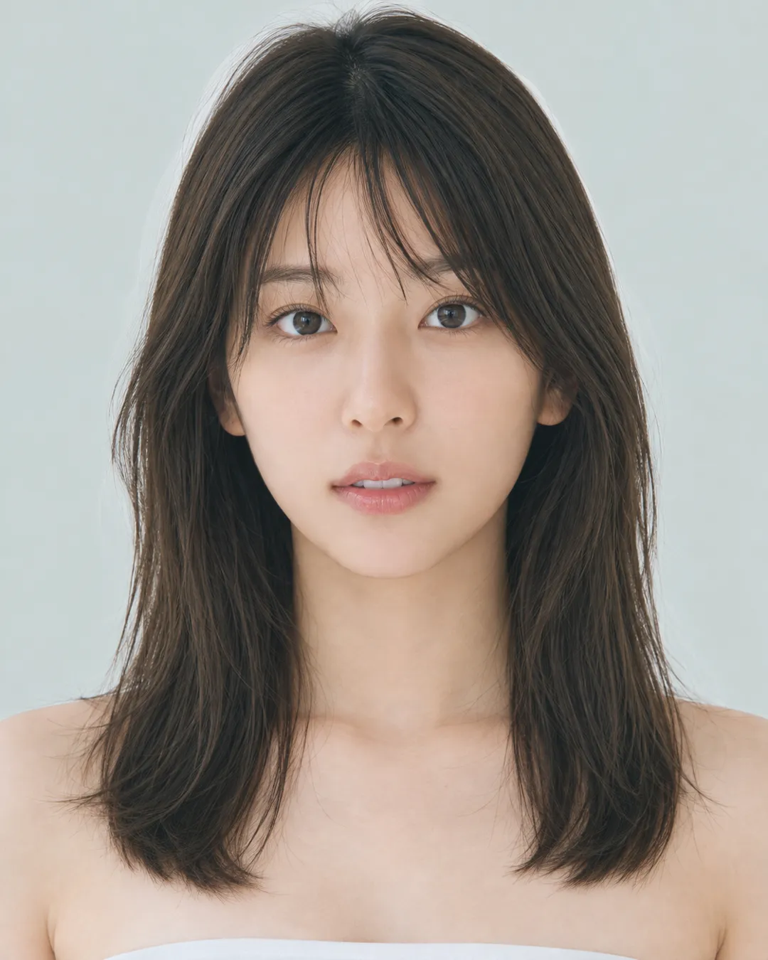 半长发 · 正脸