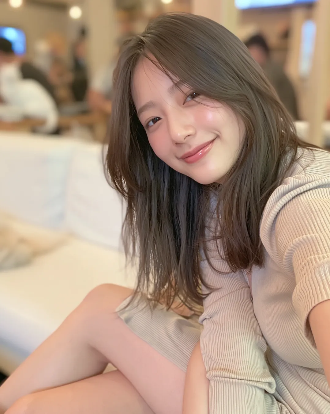 半长发 · 生活照