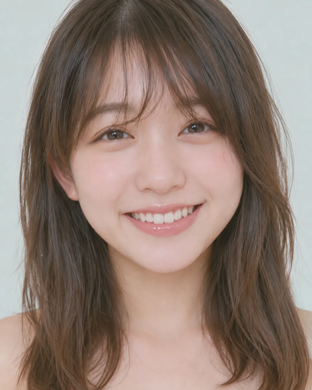 长发 · 正脸