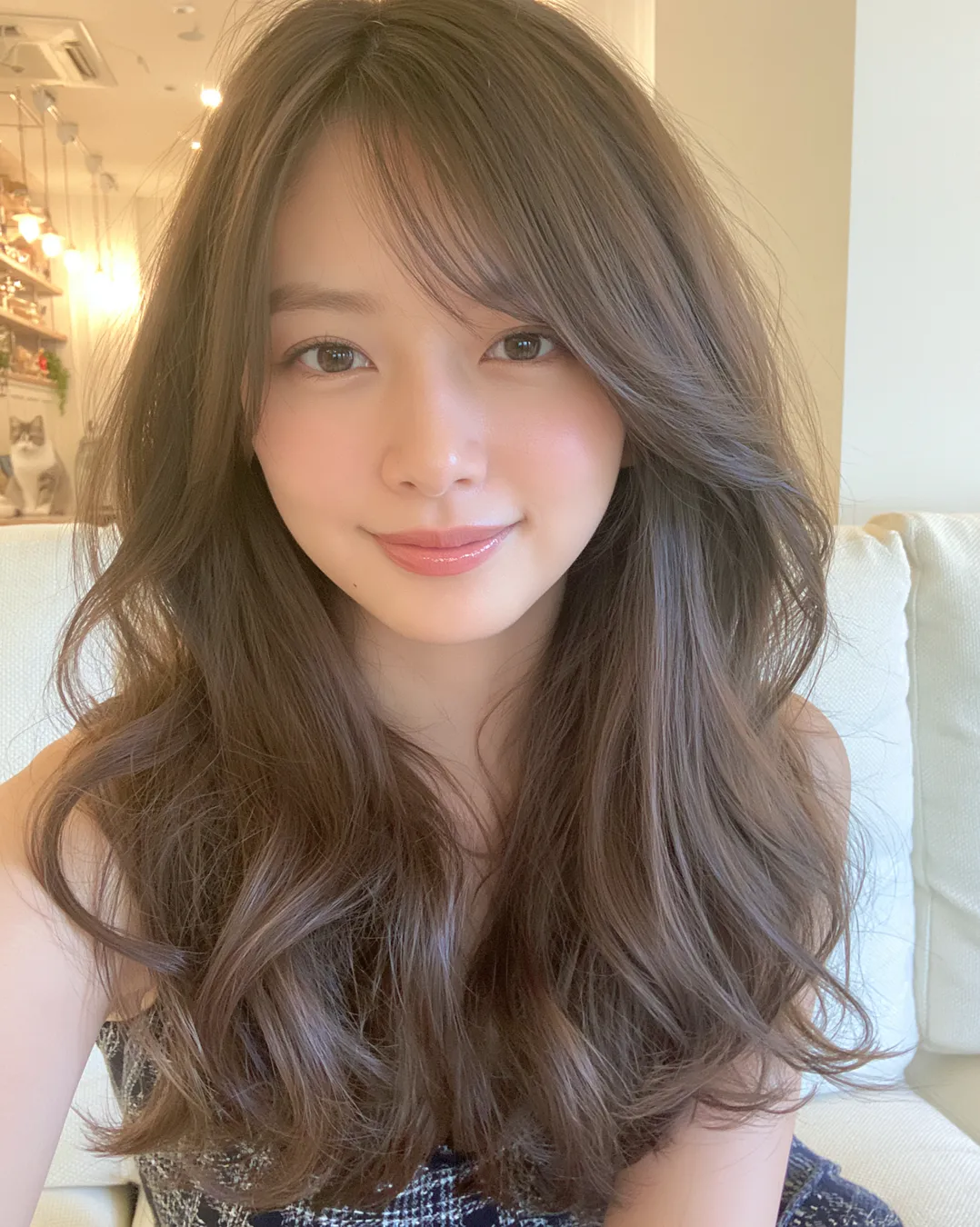 半长发 · 生活照