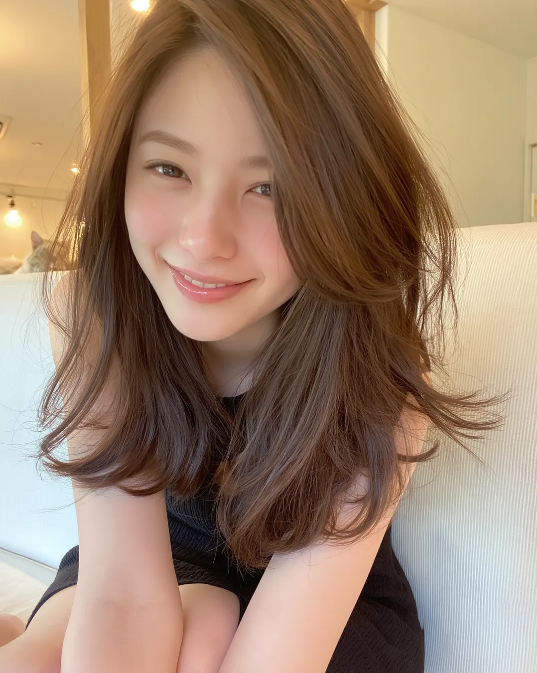 半长发 · 生活照