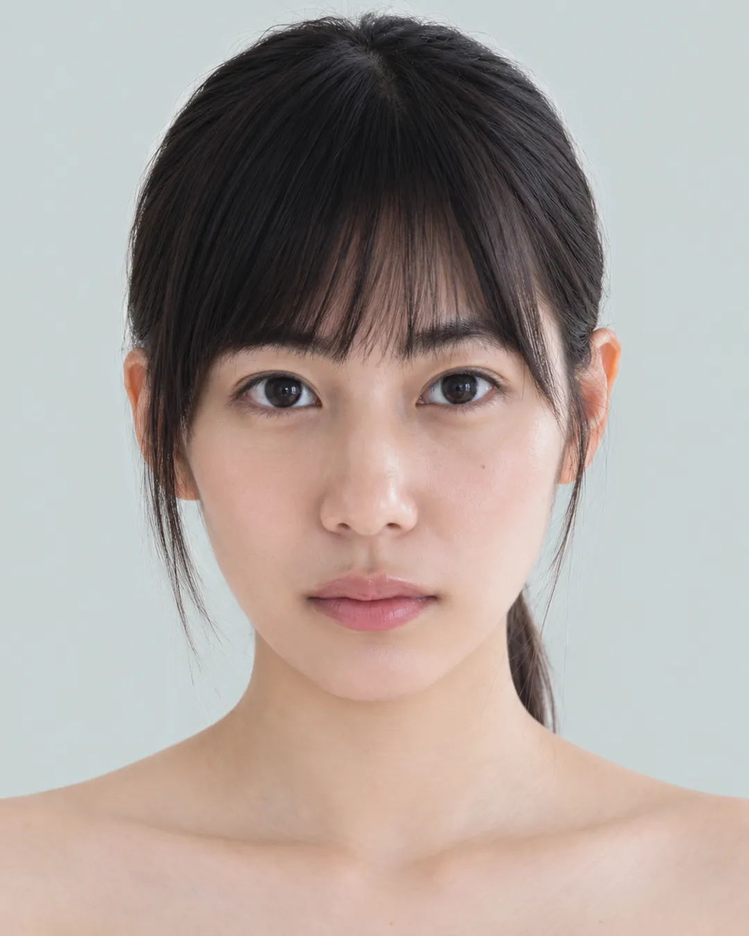 中长发 · 正脸