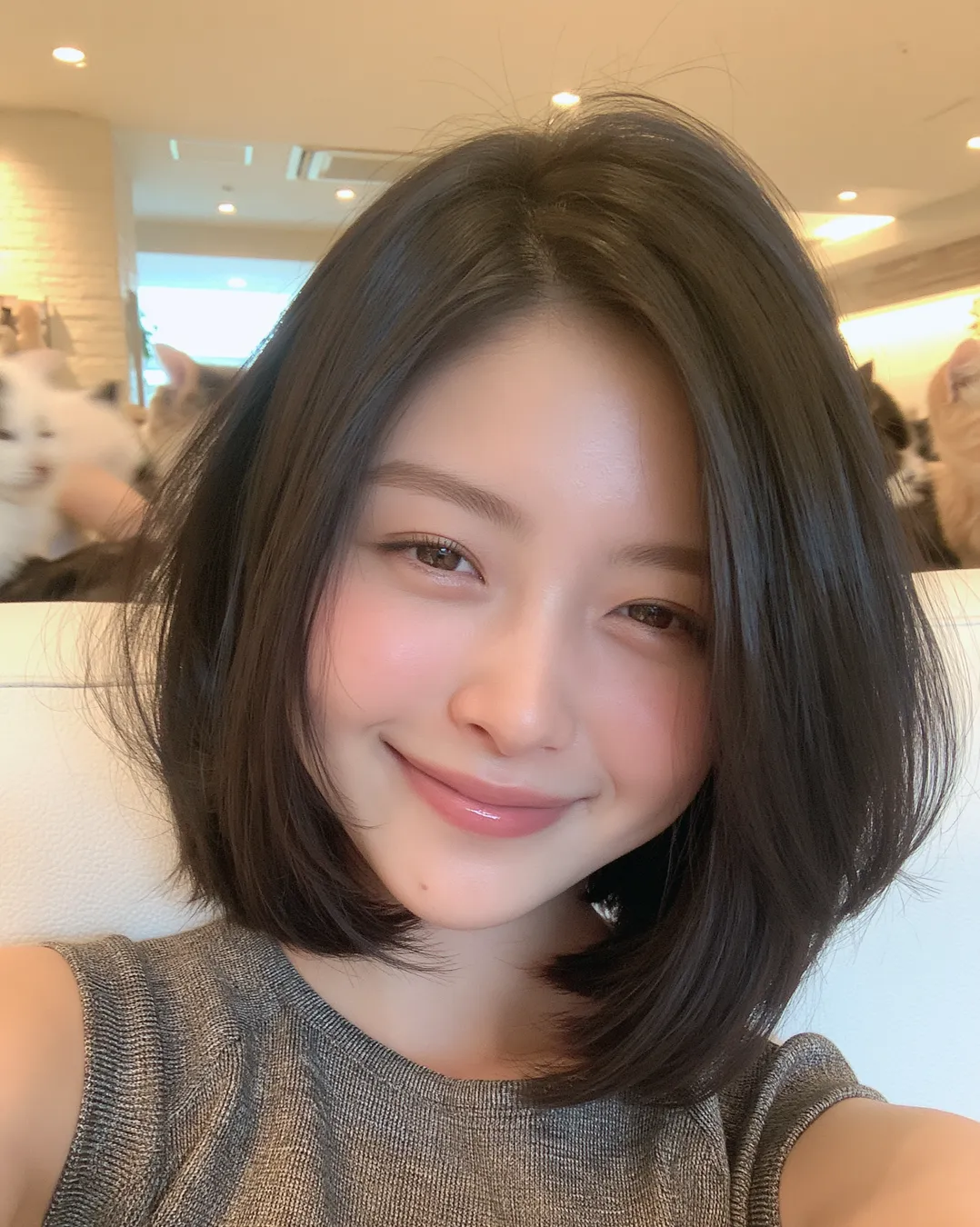 短发 · 生活照