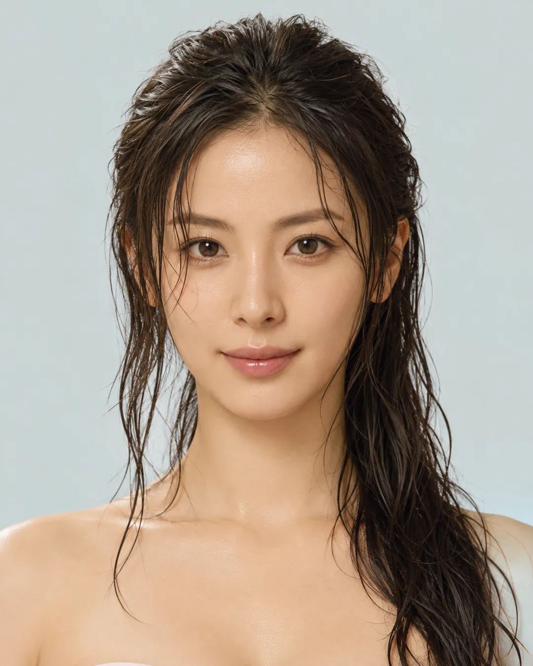 长发 · 正脸