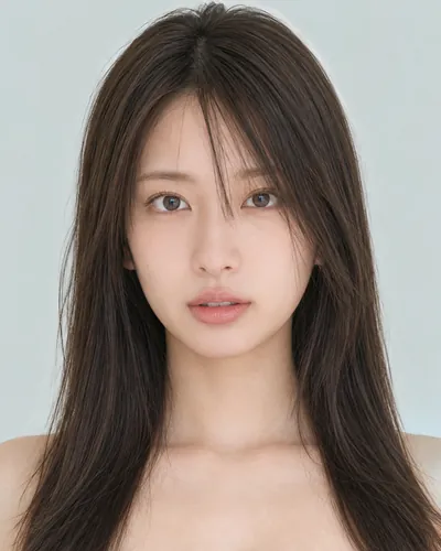 长发 · 正脸