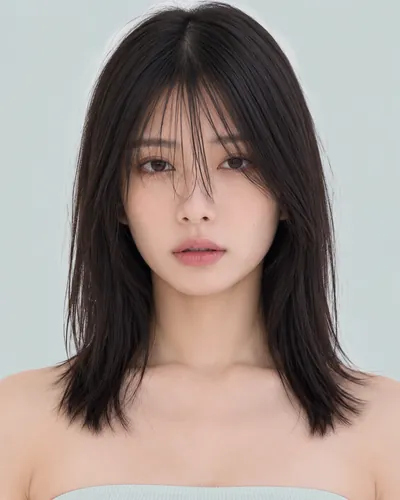半长发 · 正脸