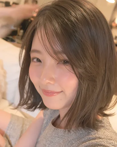 Short hair portrait