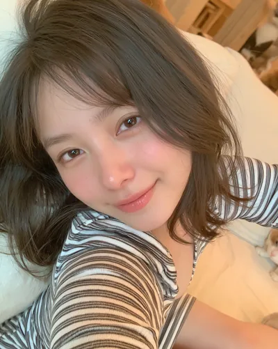 Short hair portrait