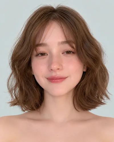 迷你波波烫（自然卷感）