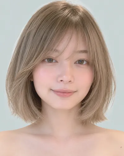 蘑菇短发（长刘海）