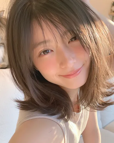 Short hair portrait