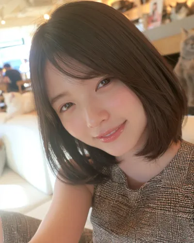 Short hair portrait