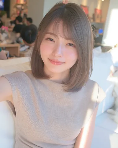Short hair portrait