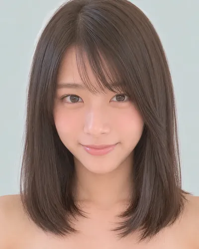 韩式锁骨流苏波波（侧分刘海）