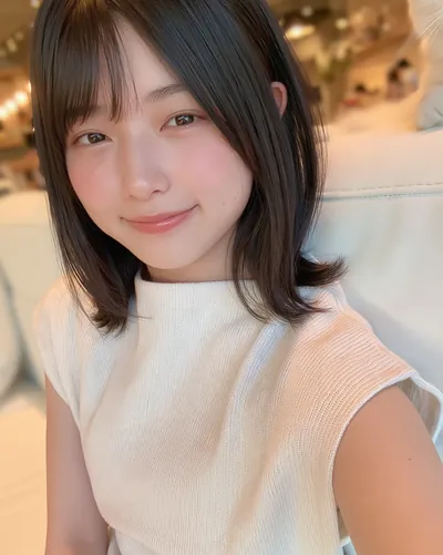 Short hair portrait