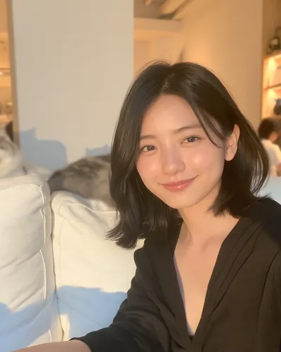 Short hair portrait