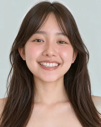 长发 · 正脸