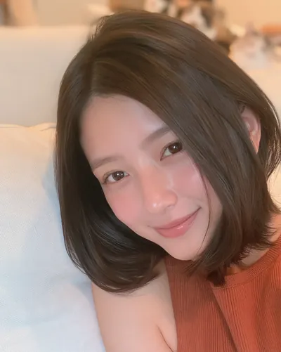 Short hair portrait