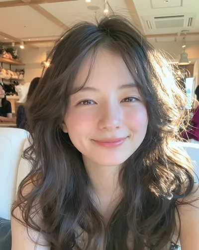 半长发 · 生活照