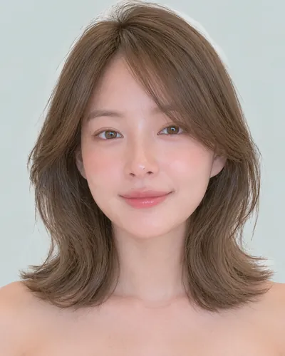 收腰短发（后颈留长·空气刘海）