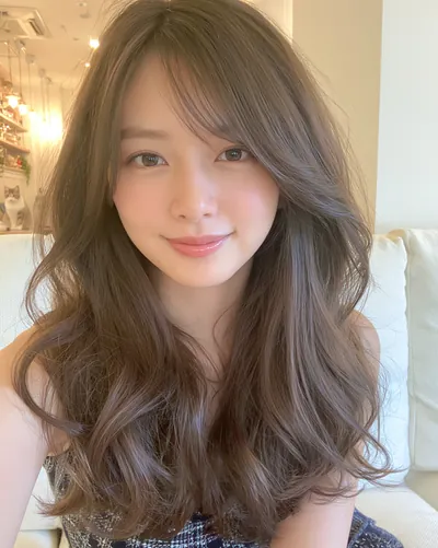 半长发 · 生活照