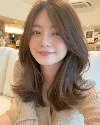 半长发 · 生活照