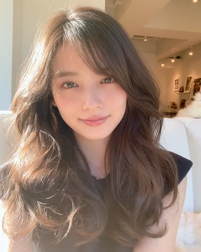 半长发 · 生活照