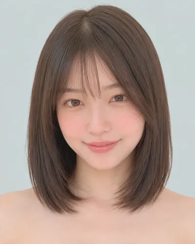 韩式锁骨流苏波波（侧分刘海）