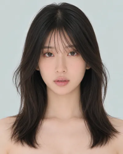 半长发 · 正脸