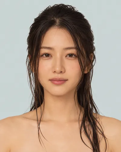 长发 · 正脸