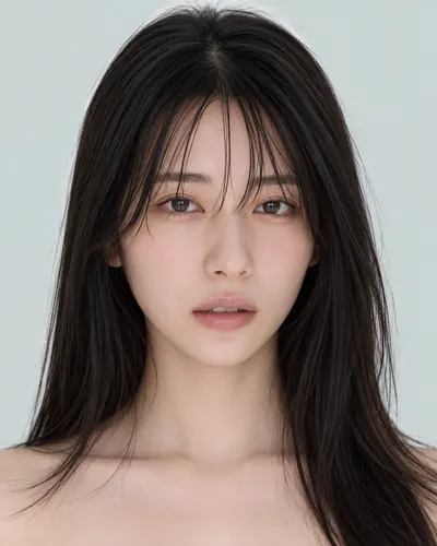 长发 · 正脸