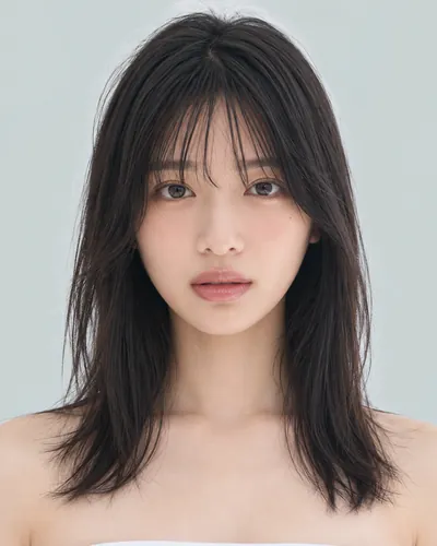 半长发 · 正脸